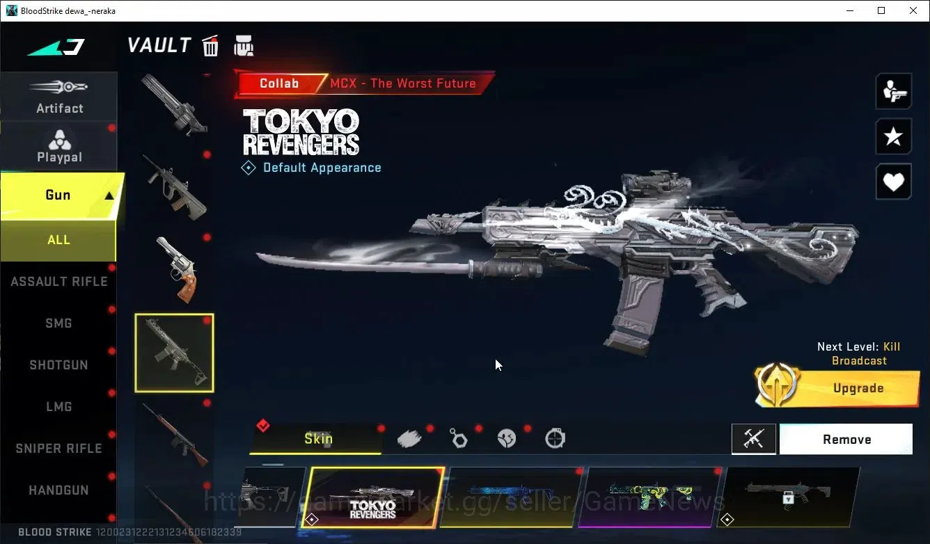 Blood Strike Accounts ASIA|ETERNAL DeAgle+Collab TOKRAV MCX,FN2000,Takem image 8