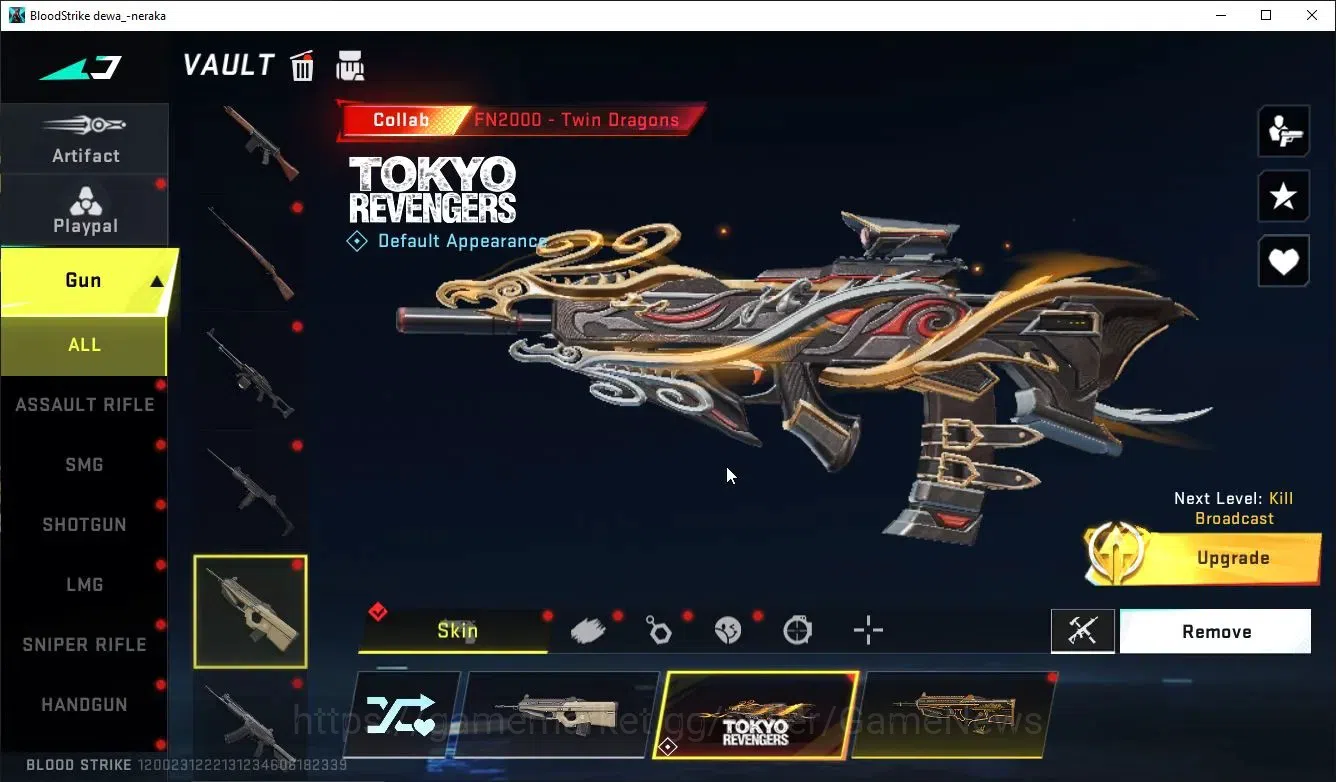 Blood Strike Accounts ASIA|ETERNAL DeAgle+Collab TOKRAV MCX,FN2000,Takem image 9