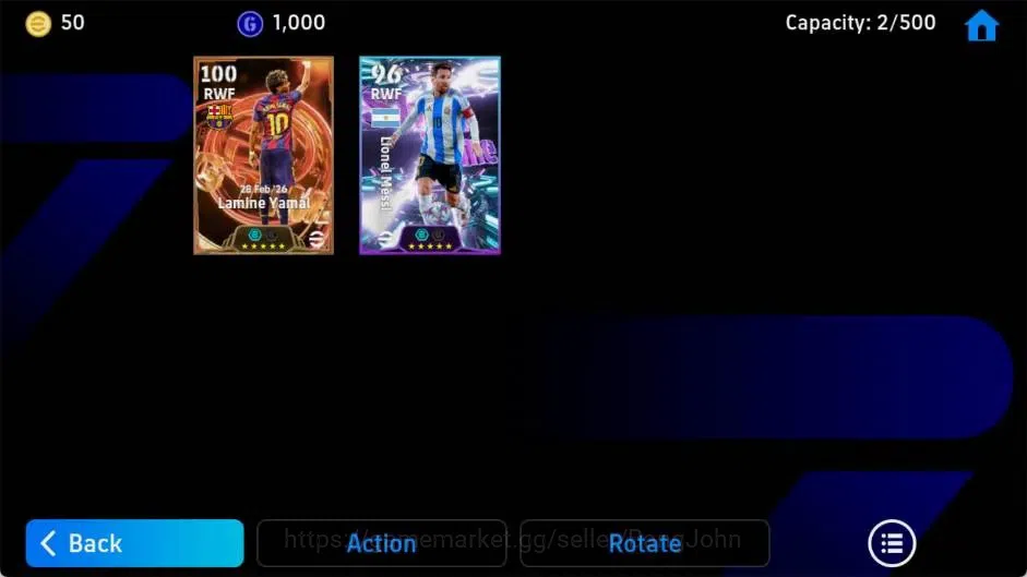 eFootball Accounts Android|PW 2744|Lamine Yamal BigTime Blitz New,Lio image 1
