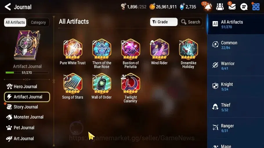 Epic Seven Accounts High-End GLOBAL Unverif|New Era|5 ML(MOTS Iseria,LW Peira,DB Senya,NC Landy,H Lua)+AS Flan|PoH ON+Bless 8