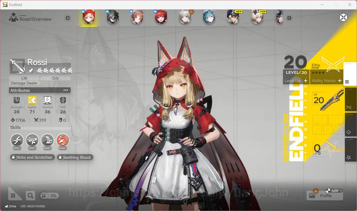 Arknights: Endfield Accounts ASIA|Fresh starter|1 limit| Rossi, Ardelia+sign .e image 13