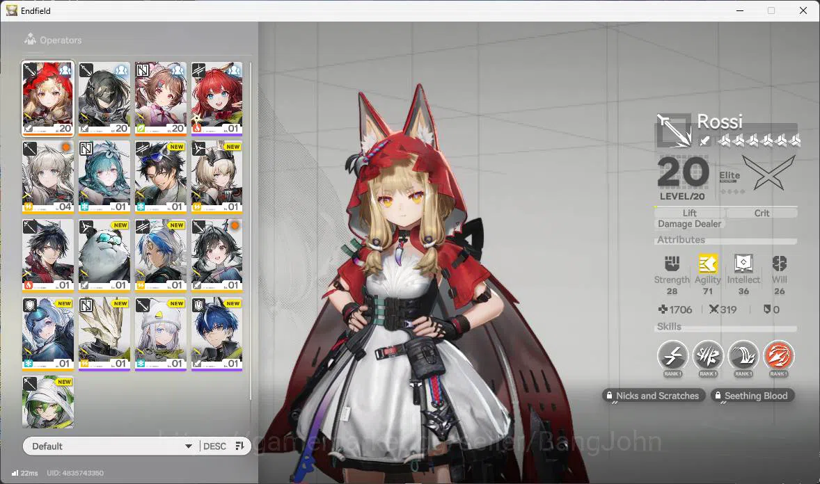 Arknights: Endfield Accounts ASIA|Fresh starter|1 limit| Rossi, Ardelia+sign .e image 14