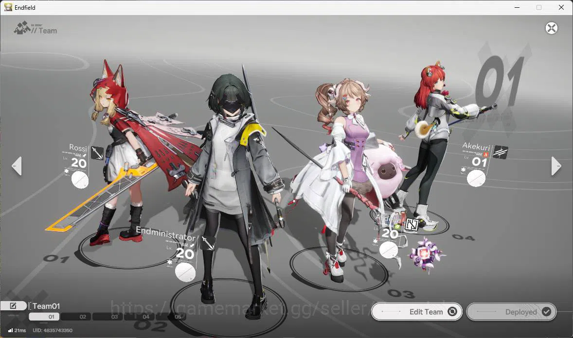 Arknights: Endfield Accounts ASIA|Fresh starter|1 limit| Rossi, Ardelia+sign .e image 7