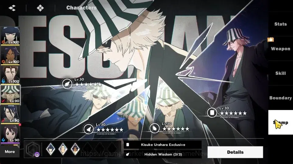 BLEACH: Soul Resonance Accounts NuverseSEA|LV 71|9 SSR [SoiFon,Yoruichi,Aizen,Urah image 16