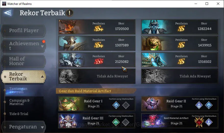 Watcher of Realms Accounts GLOBAL 50x|9,7M Power|10 Lord[ValderonA4,ParetusA1 image 10
