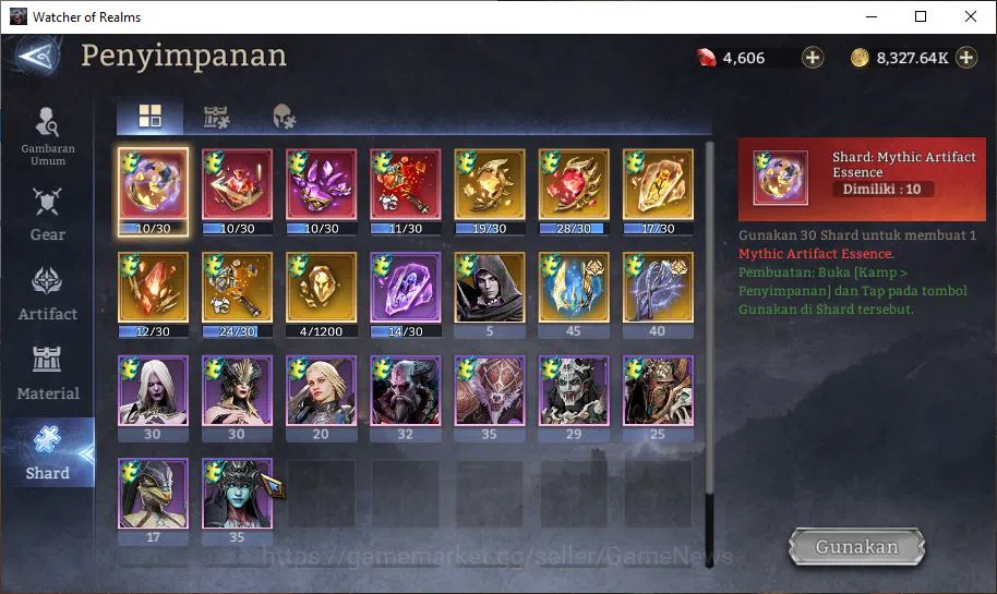 Watcher of Realms Accounts GLOBAL 50x|9,7M Power|10 Lord[ValderonA4,ParetusA1 image 15