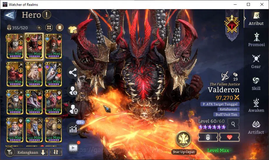 Watcher of Realms Accounts GLOBAL 50x|9,7M Power|10 Lord[ValderonA4,ParetusA1 image 2