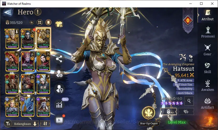 Watcher of Realms Accounts GLOBAL 50x|9,7M Power|10 Lord[ValderonA4,ParetusA1 image 3