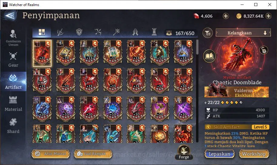 Watcher of Realms Accounts GLOBAL 50x|9,7M Power|10 Lord[ValderonA4,ParetusA1 image 8