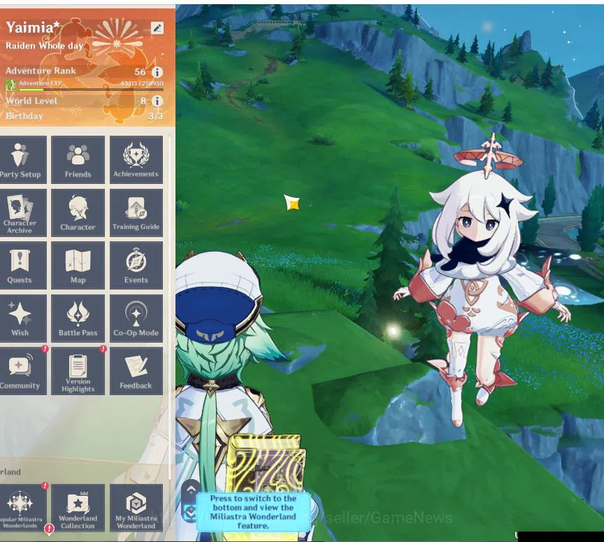 Genshin Impact Accounts Mid Game ASIA|AR 56|6 Limited +3(*5Weapon)|Arlecch,Yoimiya,Raiden,Flins,Nahida,Ayato|MC 2