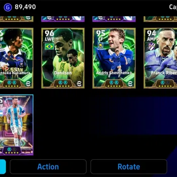 eFootball Legends & Iconic Players Mobile|PW 3193|Romario Epic,Rivaldo BigT,Marcelo N image 1