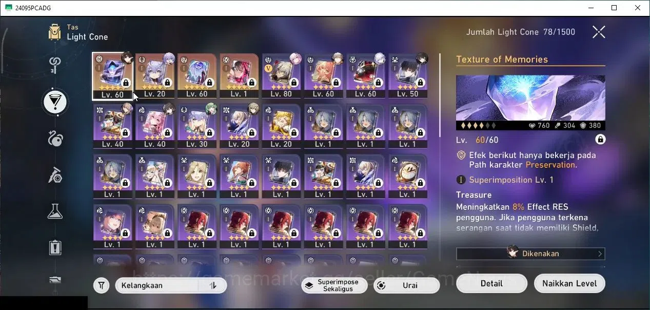 Honkai Star Rail Accounts Asia|TL 61|Sparxie Prem Team|8 Limited|Sparxie,Yao image 5