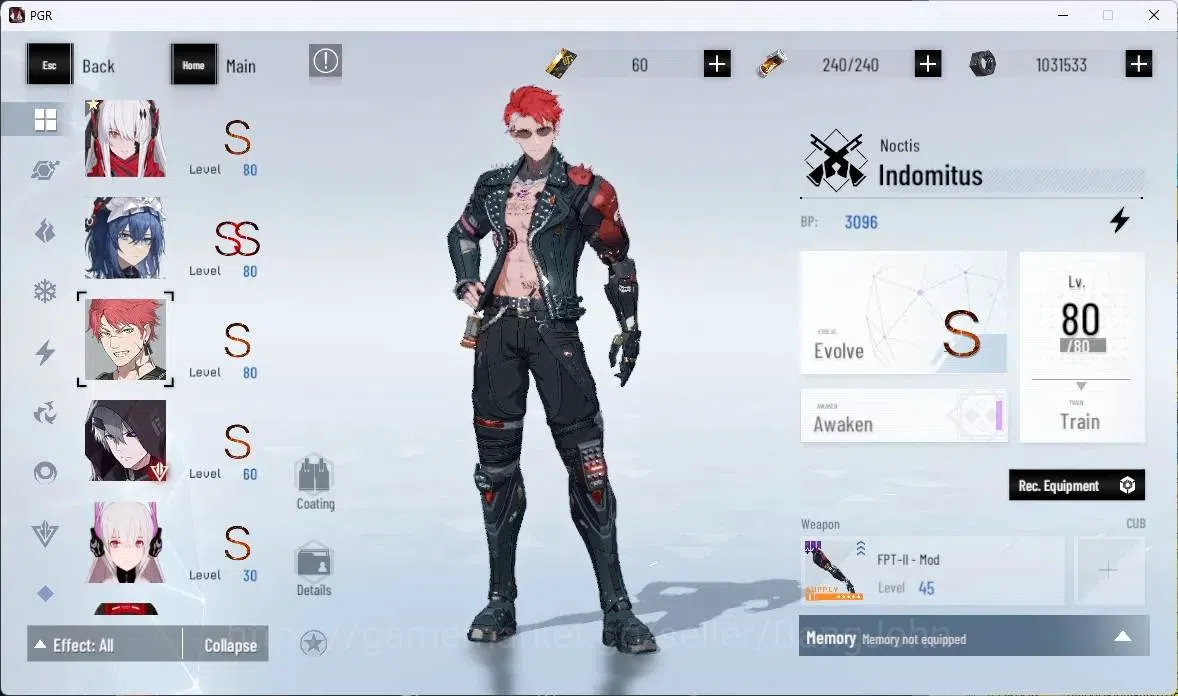 Punishing: Gray Raven Accounts ASIA | Lv80|[S Crepuscule,S Lucia CW,S Pyroath,S O image 13
