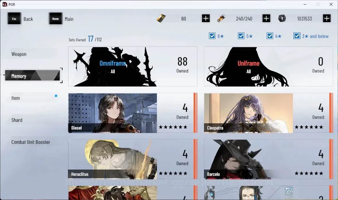 Punishing: Gray Raven Accounts ASIA | Lv80|[S Crepuscule,S Lucia CW,S Pyroath,S O image 18
