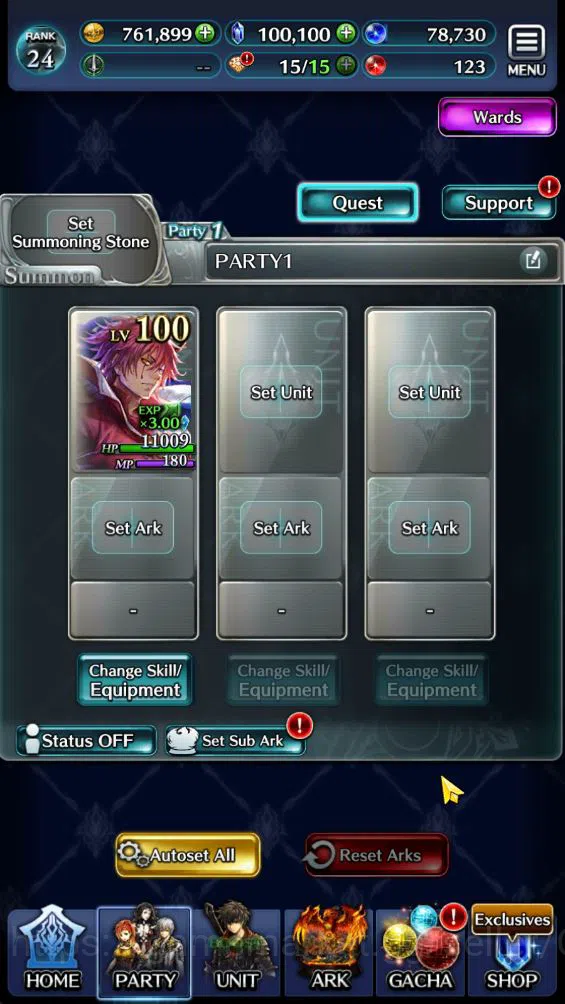 Last Cloudia Accounts Mid‑Game GLOBAL|100k 2