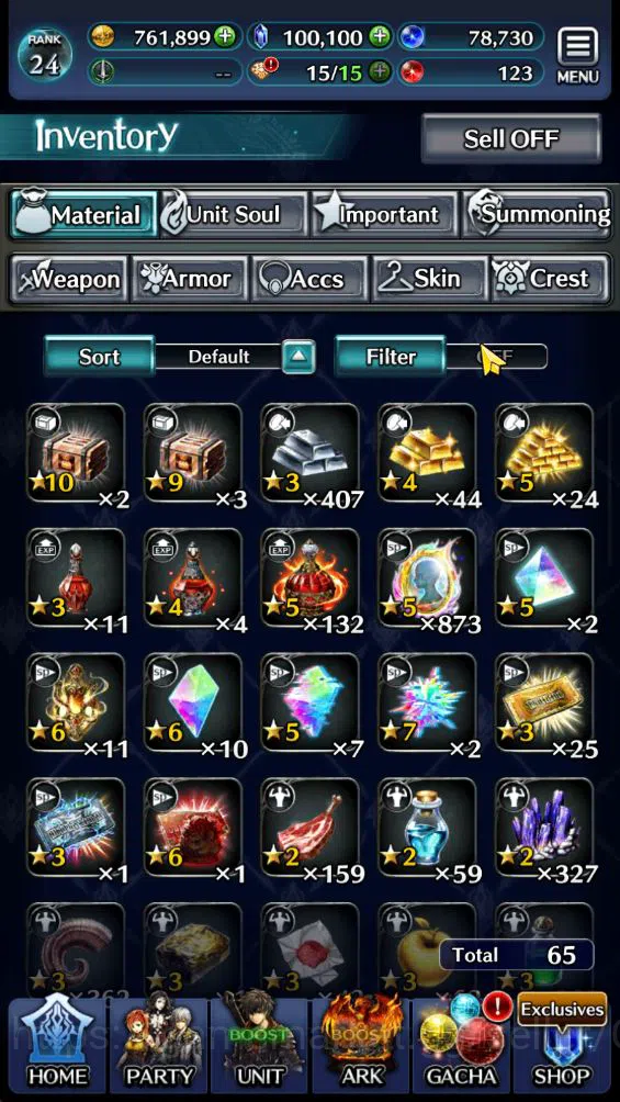 Last Cloudia Accounts Mid‑Game GLOBAL|100k 4