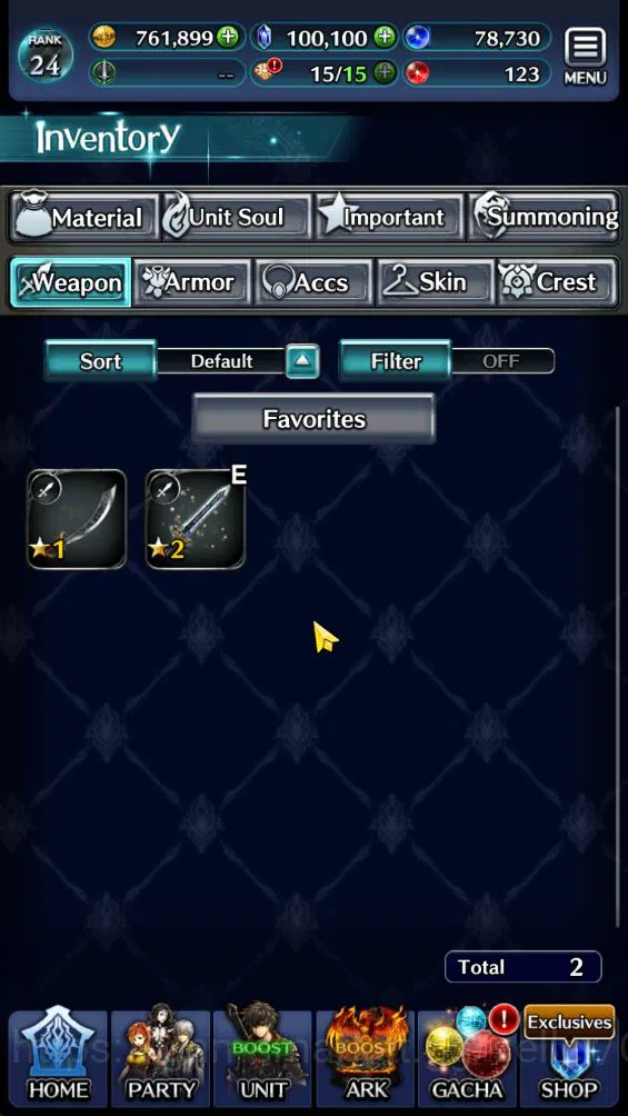 Last Cloudia Accounts Mid‑Game GLOBAL|100k 8