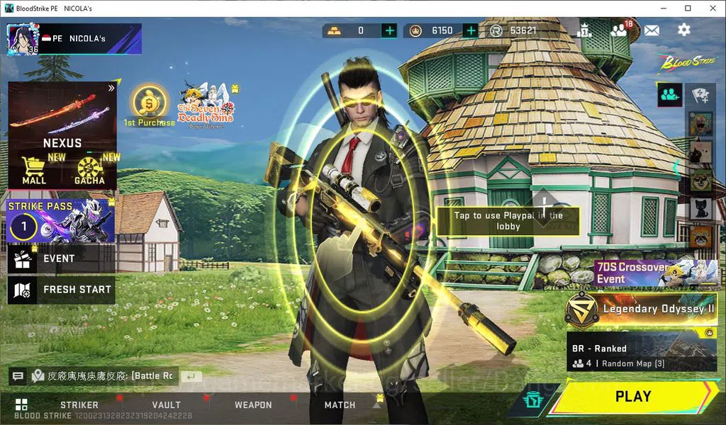 Blood Strike Accounts ASIA|COLLAB=KAG-6|ULTRA=AR97,UMP45 MORE DETAIL CEK image 1