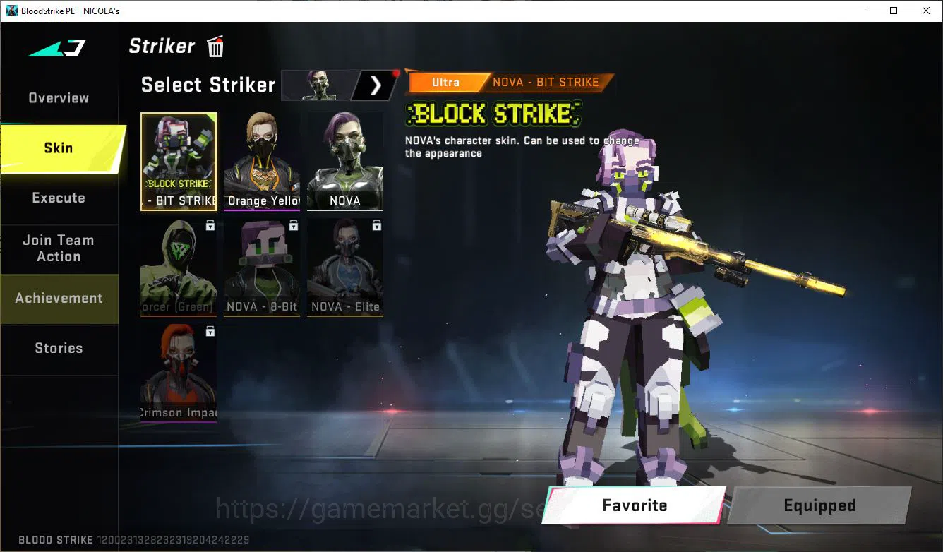 Blood Strike Accounts ASIA|COLLAB=KAG-6|ULTRA=AR97,UMP45 MORE DETAIL CEK image 10
