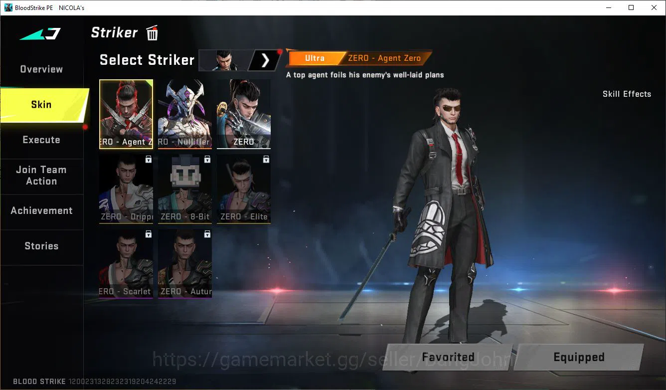 Blood Strike Accounts ASIA|COLLAB=KAG-6|ULTRA=AR97,UMP45 MORE DETAIL CEK image 12
