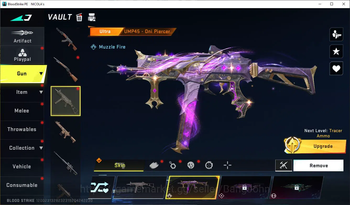 Blood Strike Accounts ASIA|COLLAB=KAG-6|ULTRA=AR97,UMP45 MORE DETAIL CEK image 6