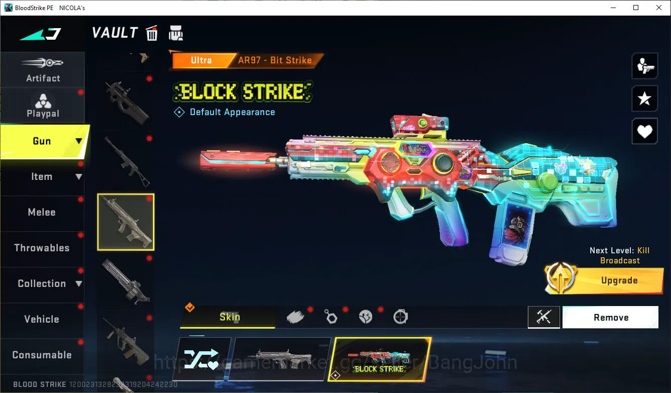 Blood Strike Accounts ASIA|COLLAB=KAG-6|ULTRA=AR97,UMP45 MORE DETAIL CEK image 7