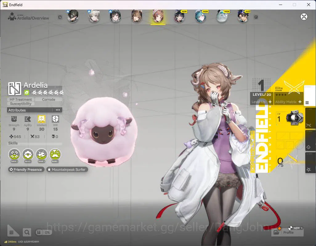 Arknights: Endfield Accounts NA | starter Gilberta| for sign n detail check SS AKE172B 3