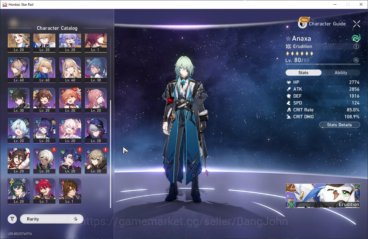 Honkai Star Rail Accounts ASIA|TL 68||10 limit|Castorice+sign,Tribbie+sign,T image 4