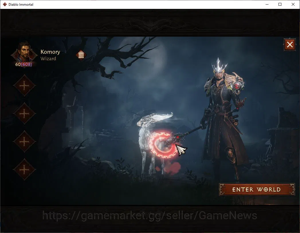 Diablo Immortal Accounts SEA-Izual|Change Server ON|Lv60(608)|Wizard|CR 34k image 6