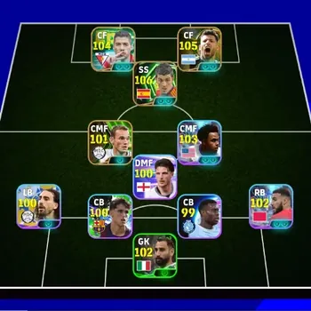 eFootball Accounts Legends & Iconic Players Mobile |PW 3173|Epic David Villa,LuisSuarez,Eto'o,Rooney,Sergio,Etc |SHWT Lionel