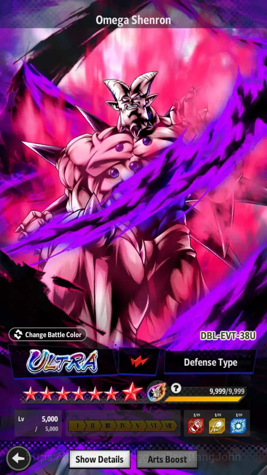 Dragon Ball Legends Accounts High-End Global | Lvl 159|335M Total Power|655 CC|2 LR|3 UL|LR Trunks&Gohan,Broly Fury|UL Omega 11