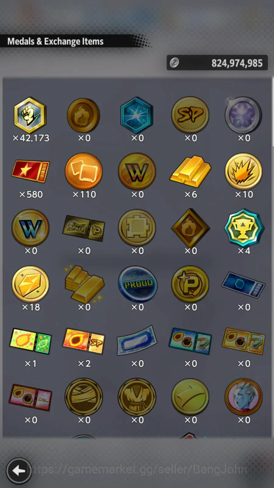 Dragon Ball Legends Accounts High-End Global | Lvl 159|335M Total Power|655 CC|2 LR|3 UL|LR Trunks&Gohan,Broly Fury|UL Omega 3