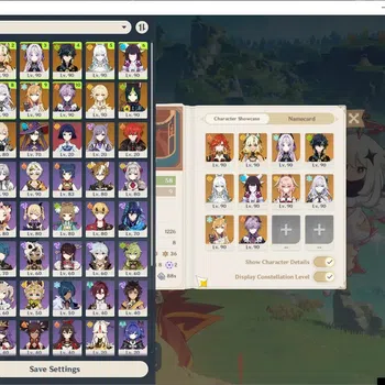 Genshin Impact Accounts Others ASIA|AR58|Rate On|PremTeam MavuC1+Sign|10 Limit + 6