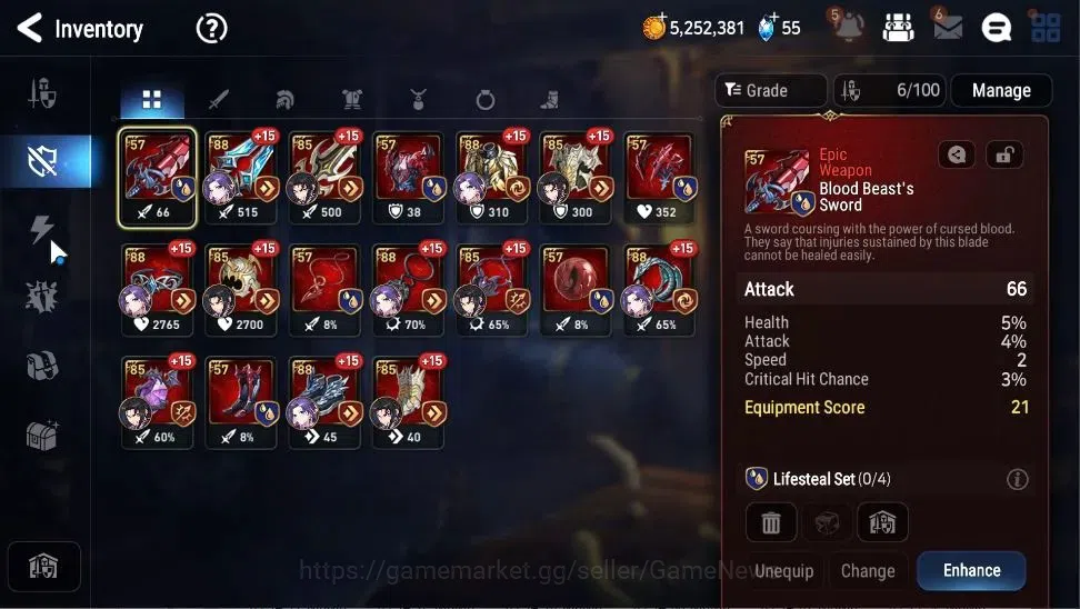 Epic Seven Accounts GLOBAL|UnVerif|2 ML(Rhianna&Luciel, Maid Chloe)+Te image 15