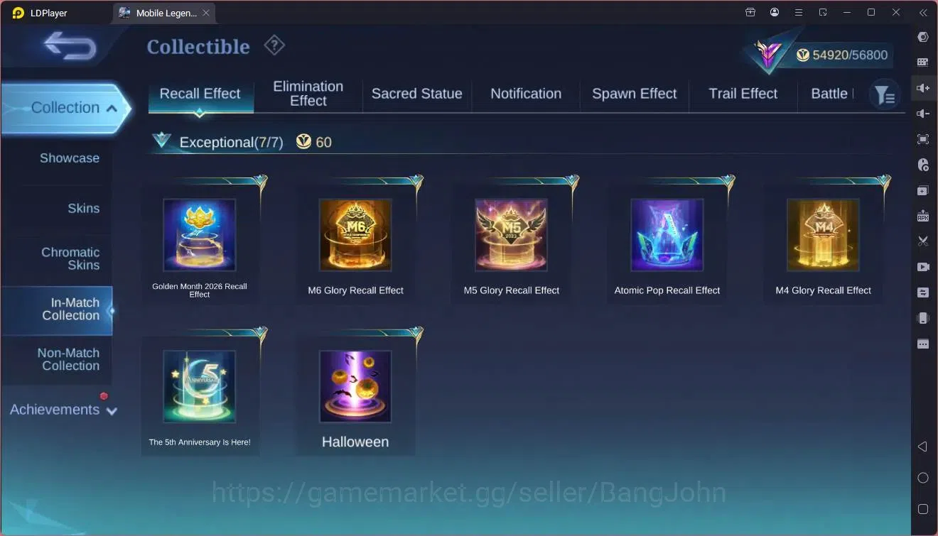 Mobile Legends: Bang Bang Accounts Global|Hero 119|Skin 253|Renowned|5-STAR Angela,Ka image 12