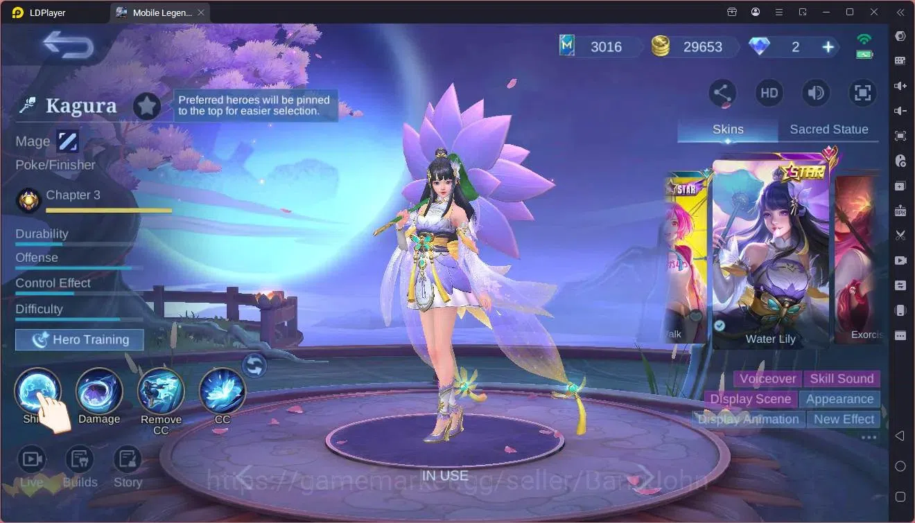 Mobile Legends: Bang Bang Accounts Global|Hero 119|Skin 253|Renowned|5-STAR Angela,Ka image 8