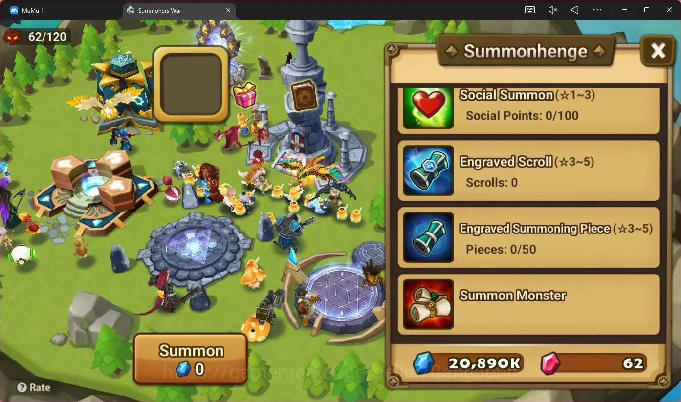 Summoners War: Sky Arena Accounts GLOBAL | NB 5 TESHAR,Starter Gacha 115 12Y+160 11Y image 6