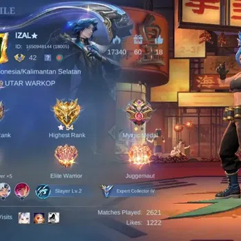 Mobile Legends: Bang Bang Accounts Others Global|Skin 134|Expert|KOF Karina,S.A.B.E.R Saber+Layla,Blazing Claude,Epic