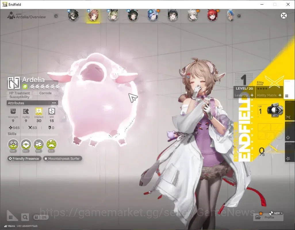 Arknights: Endfield Accounts NA/EU|Fresh Starter|Lv2|3SSR(1Limited)+1(*6WP)|(Zh image 3