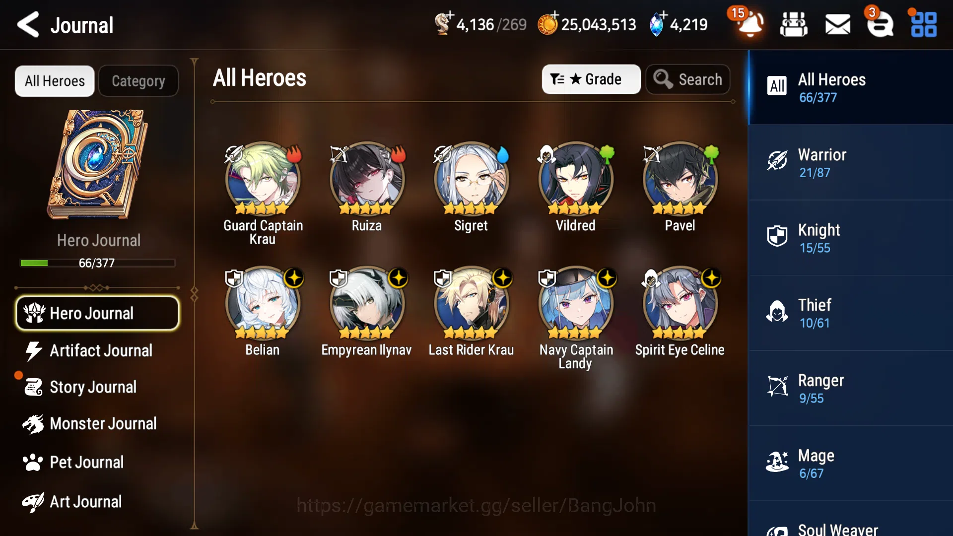 Epic Seven Accounts GLOBAL Unverif|5ML(Ilynav,Belian,Krau,NC Lancy,SE image 11