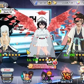 Bleach: Brave Souls Accounts Starter Global | 42K BP+7K Orb | Fresh Story | Bambietta,Shunsui TYBW26 | Jushiro TYBW25