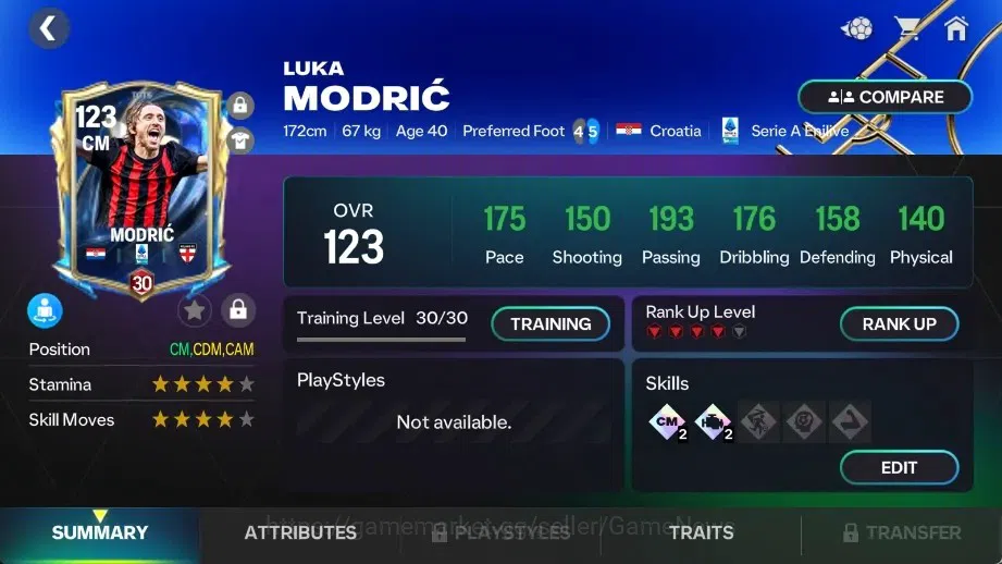 EA SPORTS FC Mobile Accounts OVR 125/90B Value|9 EVO(Dembele,Messi,Gabriel UTOT image 11