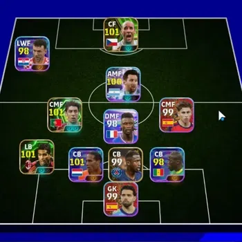 eFootball Accounts Others Android|Epic Jan Koller (Bullet Header),Rui Costa,Serginho,Andriy Shevchenko,Show Time,Lamine