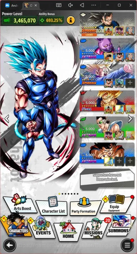 Dragon Ball Legends Accounts Android | Lvl 143 | 7.3M Power | 61.5K CC|1 UL|UL  image 11