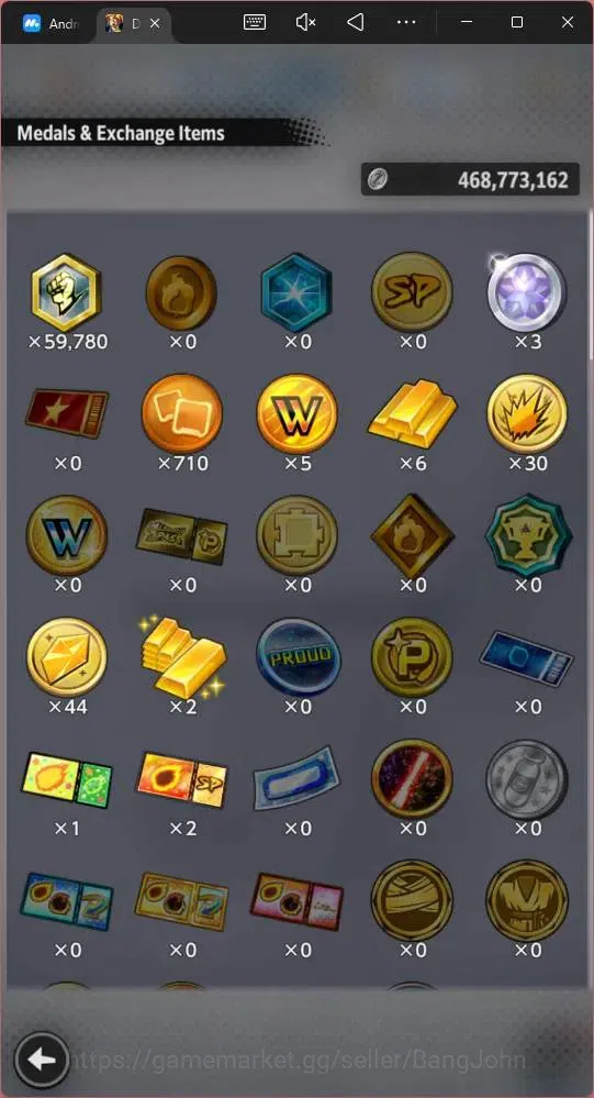 Dragon Ball Legends Accounts Android | Lvl 143 | 7.3M Power | 61.5K CC|1 UL|UL  image 2