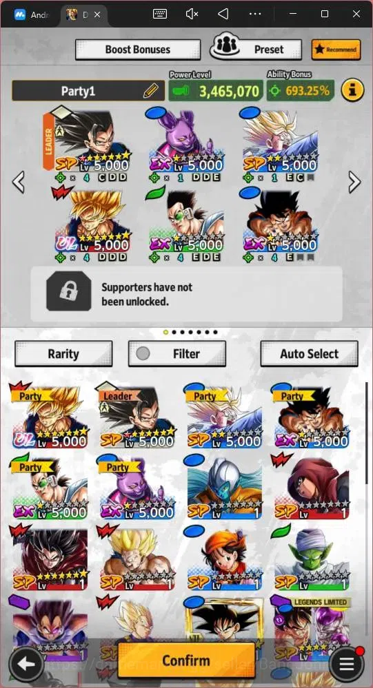 Dragon Ball Legends Accounts Android | Lvl 143 | 7.3M Power | 61.5K CC|1 UL|UL  image 7