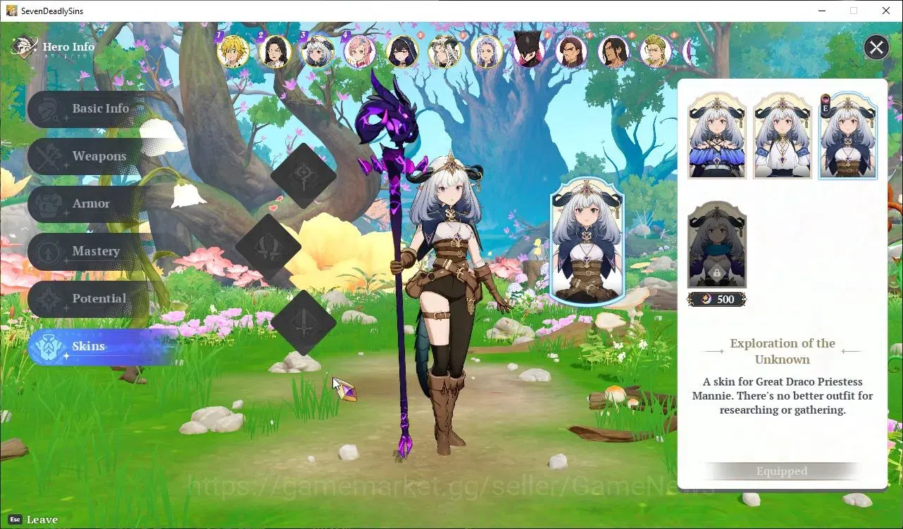 The Seven Deadly Sins: Origin Accounts SEA|Lvl 41|6 SSR|MeliodasP6,MannieP5,GuilaP2,Cloth image 7