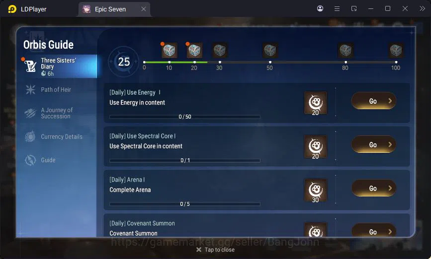 Epic Seven Accounts Global Unverif | 6ML | 7 ML | LOTS | Cermin | Aven image 17