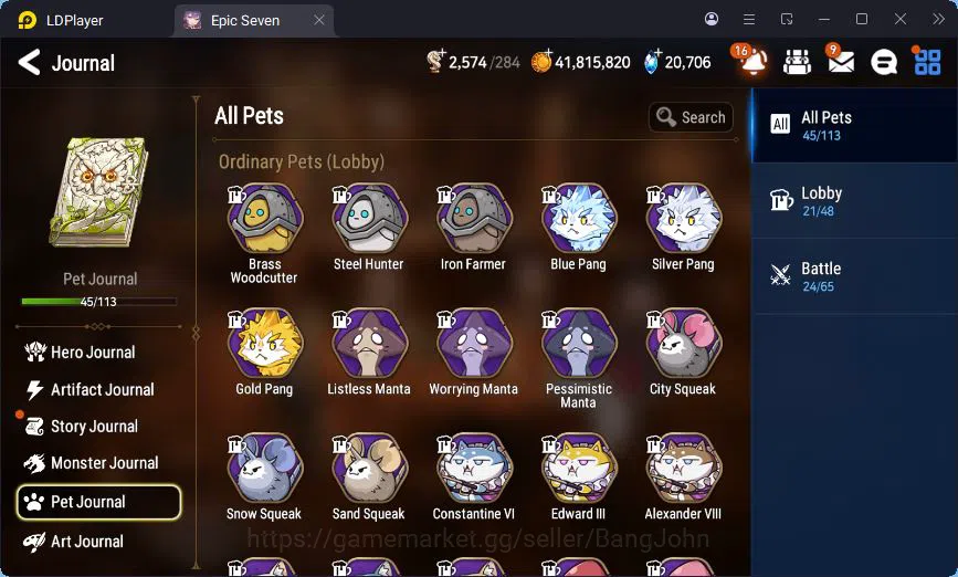 Epic Seven Accounts Global Unverif | 6ML | 7 ML | LOTS | Cermin | Aven image 19