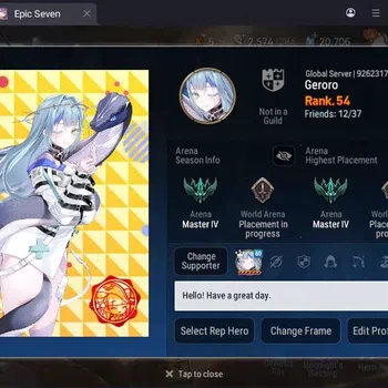 Epic Seven Limited Hero Global Unverif | 6ML | 7 ML | LOTS | Cermin | Aven image 1
